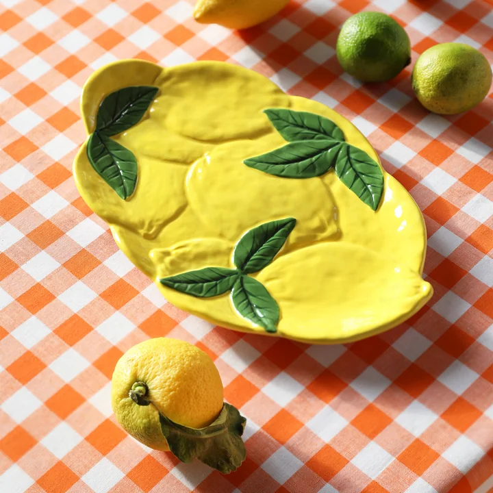 & klevering - Lemon serving platter