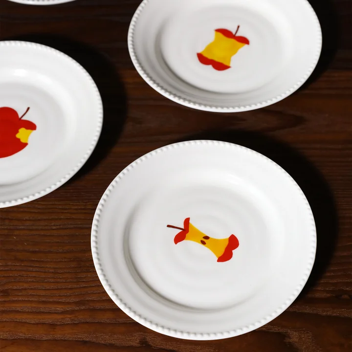 & klevering - Haines plate, Ø 17 cm, multicolored (set of 4)