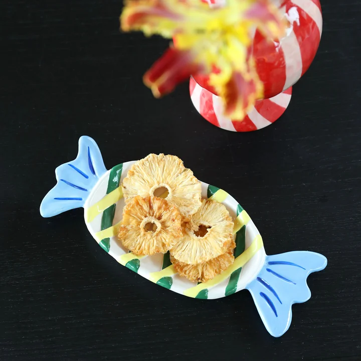 & klevering - Goody serving plate M, multicolored