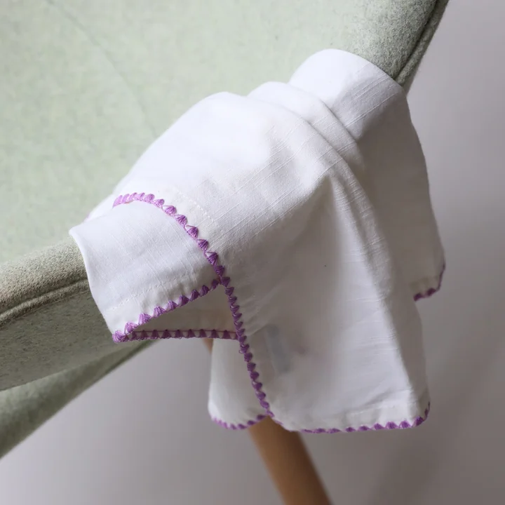 & klevering - Zigzag napkin, 45 x 45 cm, multicolored