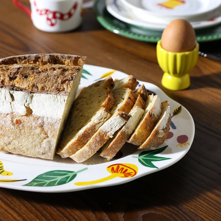 & klevering - Haines serving platter, 26.5 x 35 cm, multicolored