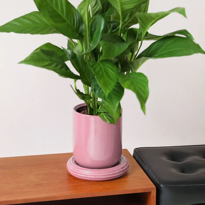 & klevering - Churros Flower pot, Ø 19.5 x 21 cm, blush