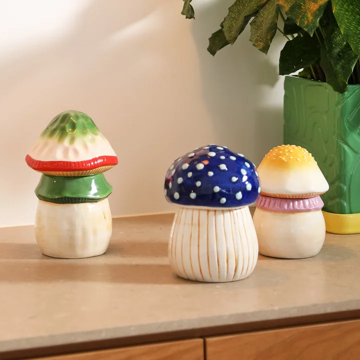 & klevering - Magic Mushroom storage tin