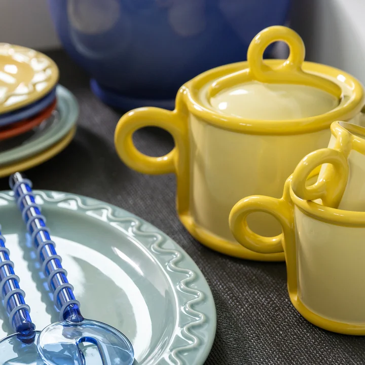 & klevering - Loop teapot, yellow