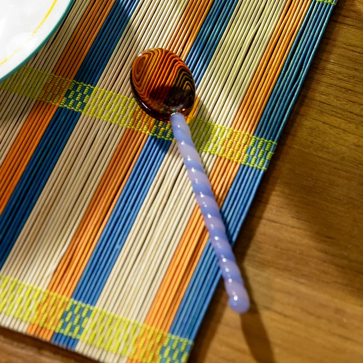 & klevering - Duet spoon, amber