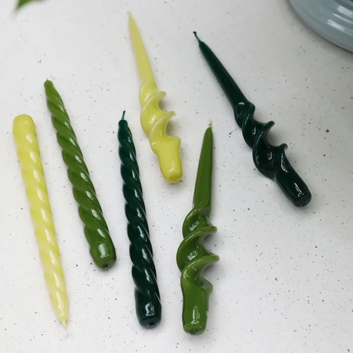 & klevering - Alpha and Bravo pillar candles