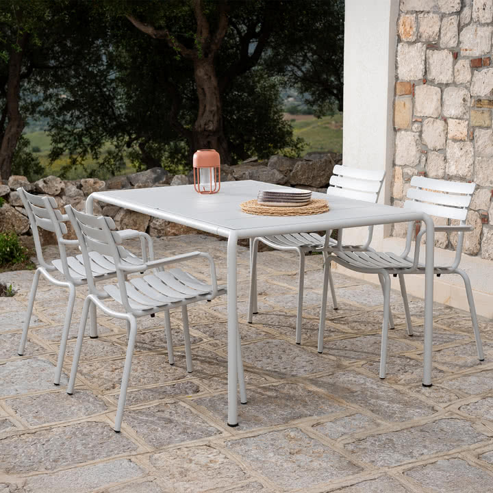HOUE - Alua Outdoor Dining armchair, muted white