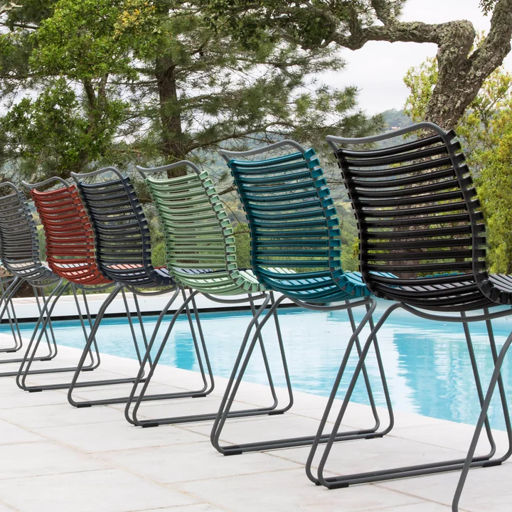 HOUE - CLICK Outdoor dining chair, black