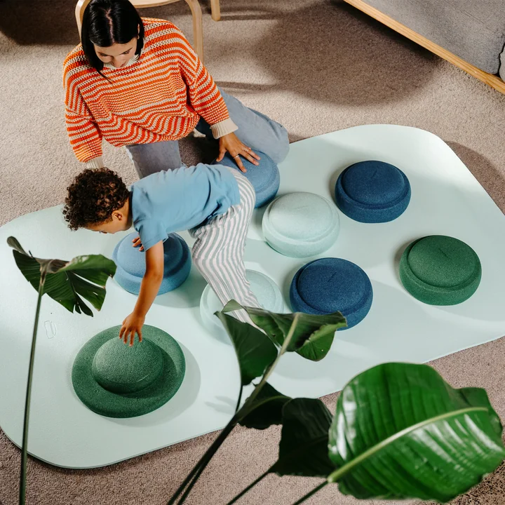 Stapelstein® - Original + Board, Waters & Greens Complete set (8 pcs.)