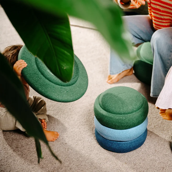 Stapelstein® - Original + Board, Waters & Greens Set (7 pcs.)