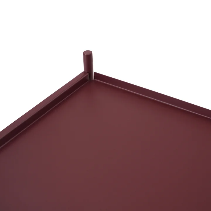 Normann Copenhagen - Rul trolley, burgundy