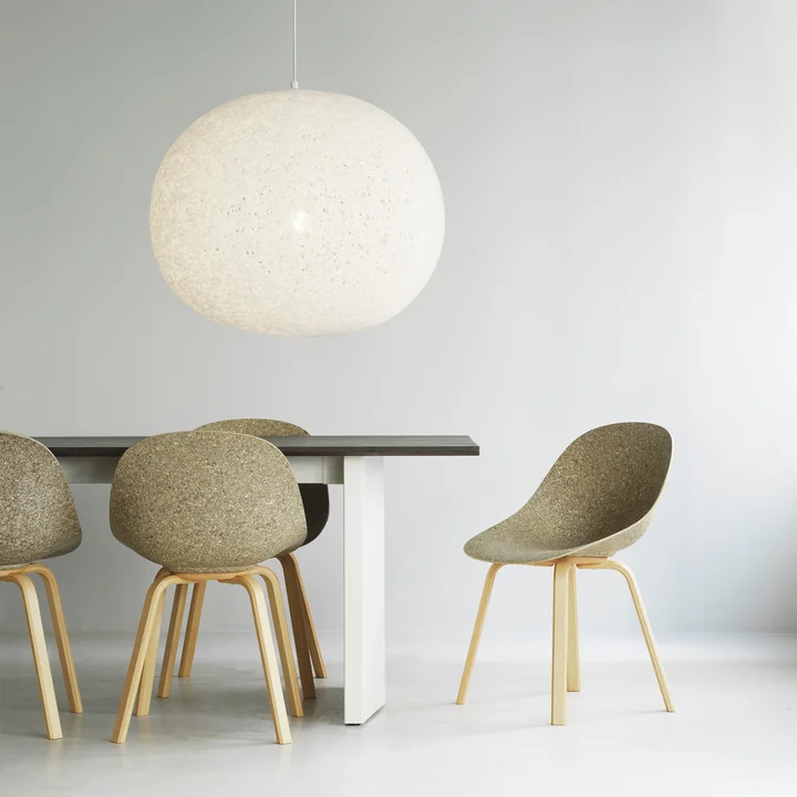 Normann Copenhagen - Act pendant light Ø 80 cm, white