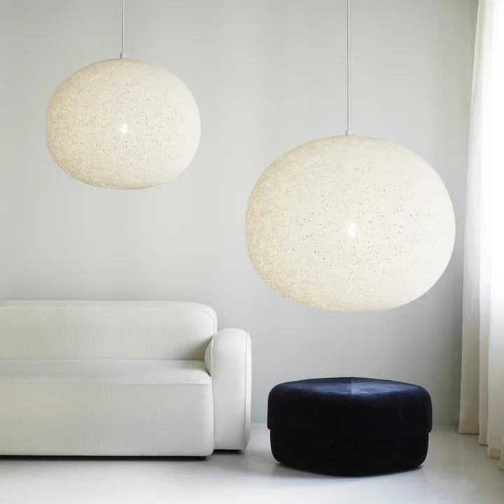 Normann Copenhagen - Act pendant light Ø 60 cm and 80 cm, white
