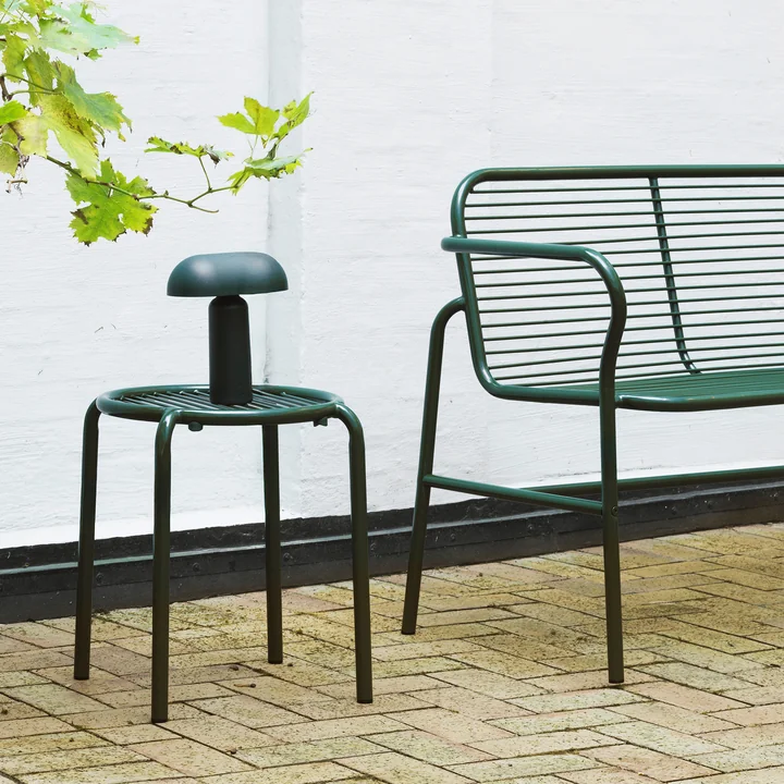 Normann Copenhagen - Vig stool, dark green