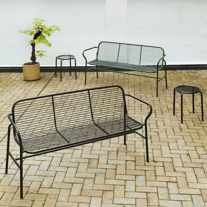 Normann Copenhagen - Vig Dining Bench and stool