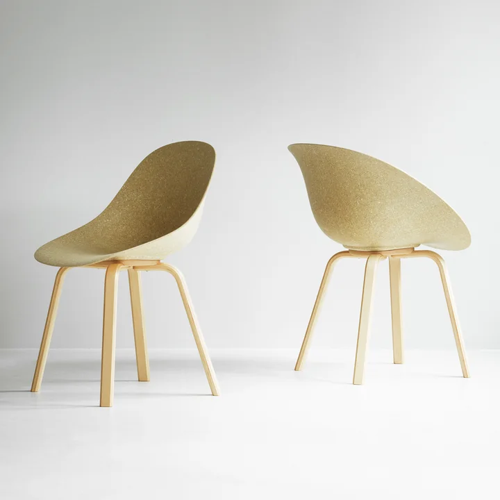Normann Copenhagen - Mat chair and armchair, hemp