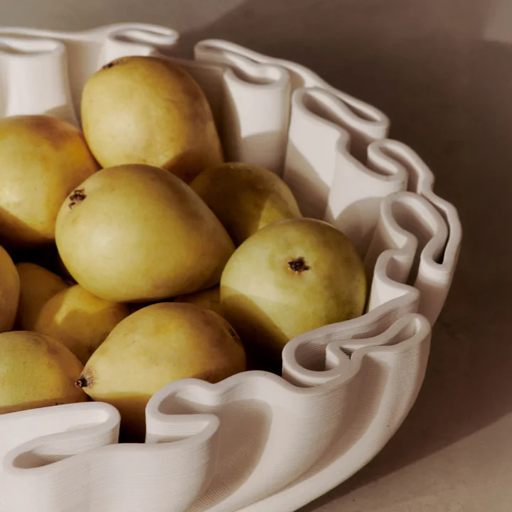 Ferm Living - Dedali Bowl, Ø 35.5 cm, off-white