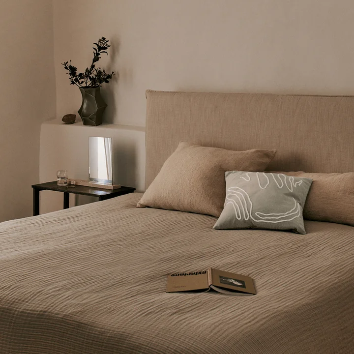 Ferm Living - Jot cushion, 50 x 50 cm, elm green