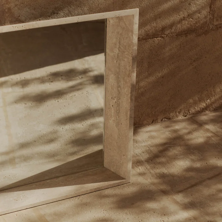 Ferm Living - Lancet mirror, 53 x 63.5 cm, sand