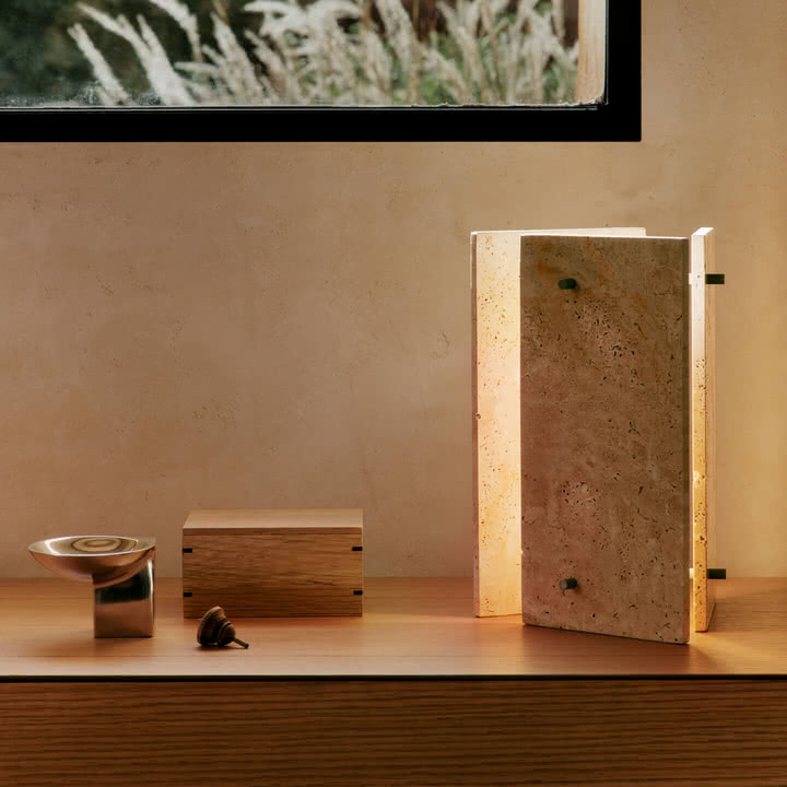 Ferm Living - Oeste LED table lamp, sand