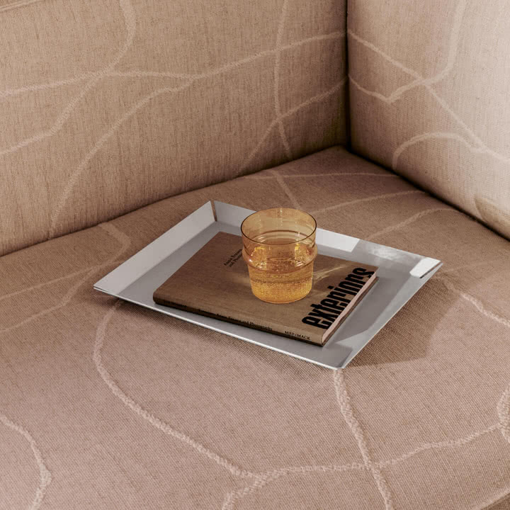 Ferm Living - Press letter tray, 25 x 34 cm, silver