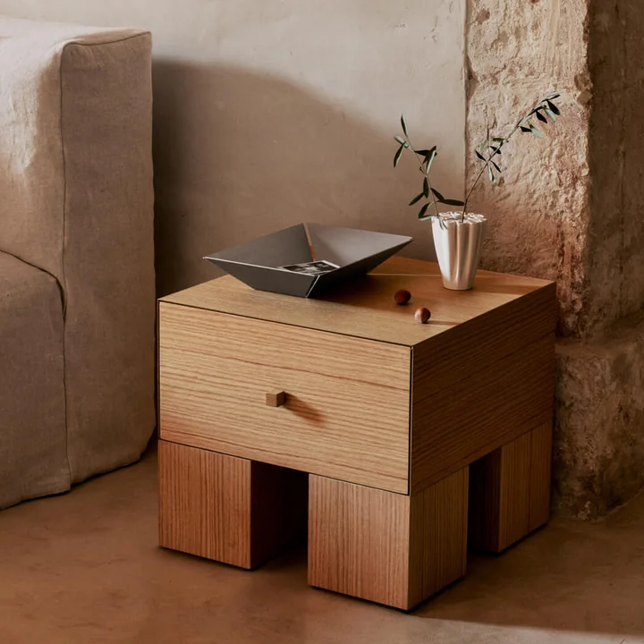 Ferm Living - Press tray, high, 21 x 30 cm, silver