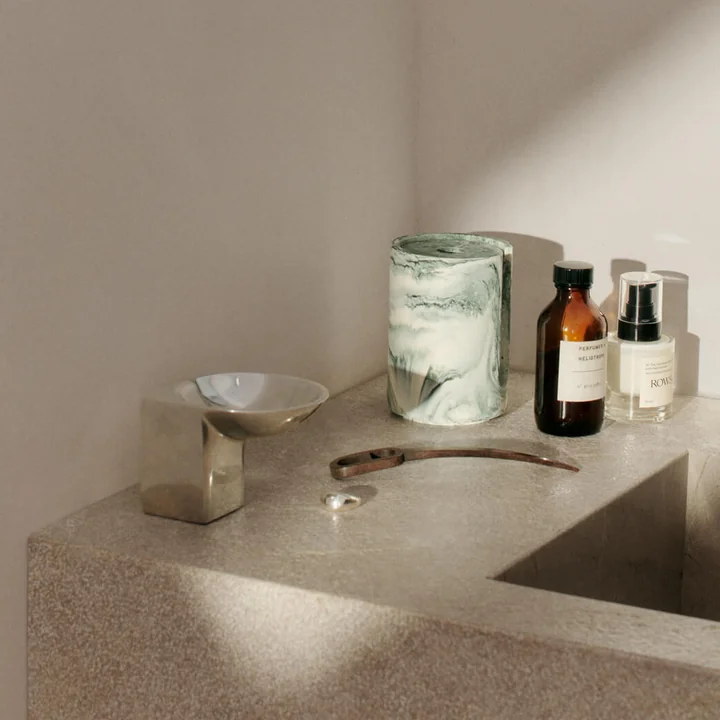 Ferm Living - Santany Decorative bowl, Ø 9.5 x H 7 cm, silver