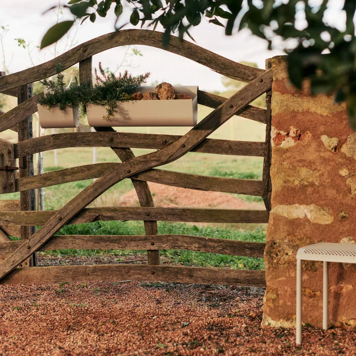 Ferm Living - Uma Balcony box, small and large, cashmere