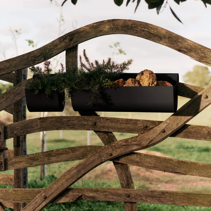 Ferm Living - Uma Balcony box, small and large, black