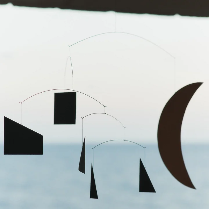 Ferm Living x Utzon - Phase Mobile, 30 x 40 cm, black / gold