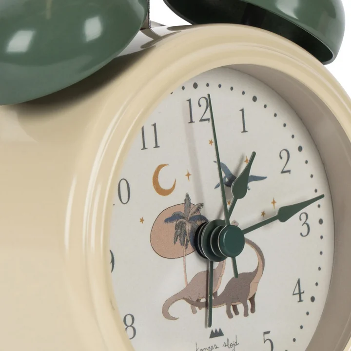Konges Sløjd - Children's alarm clock, Dino