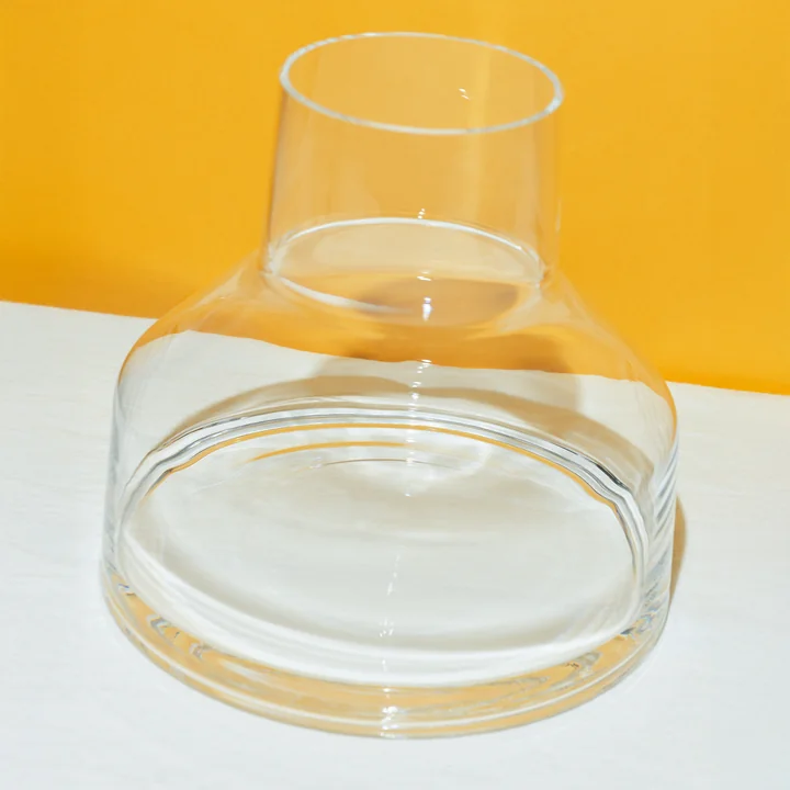 Iittala - Solare Vase low, Ø 220 x 200 mm, clear