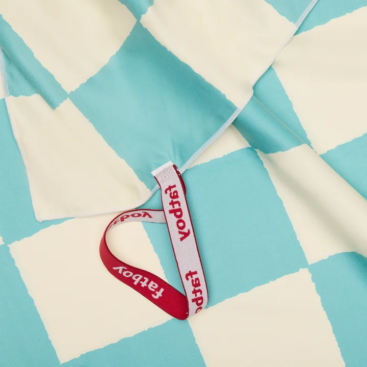 Fatboy - Beach Baggy beach towel XL, chess azure