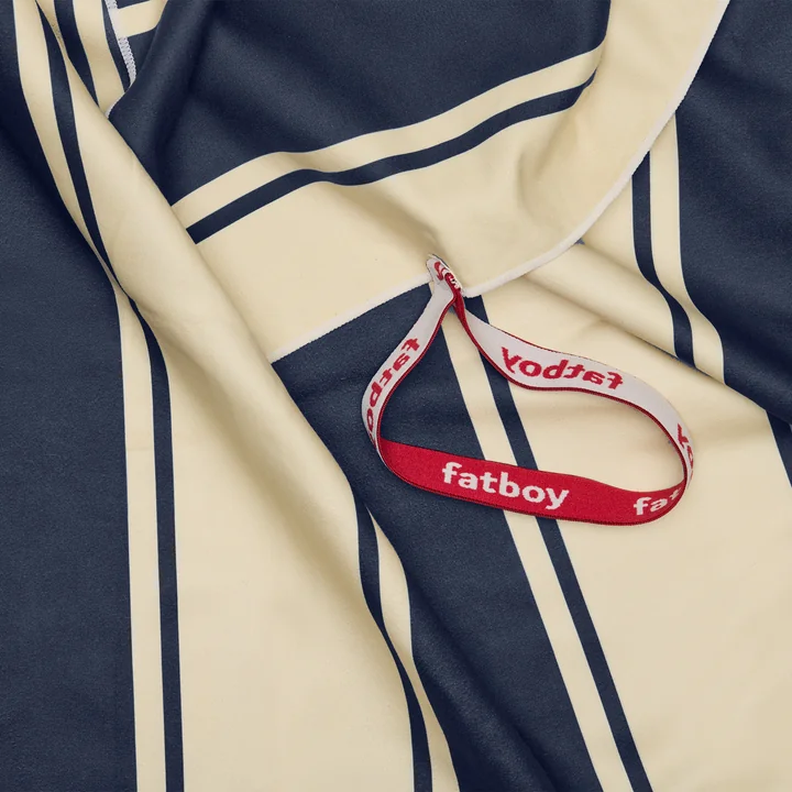 Fatboy - Beach Baggy beach towel XL, navy striped