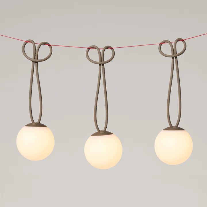 Fatboy - Bolleke Mini Pendant light, taupe (set of 3)