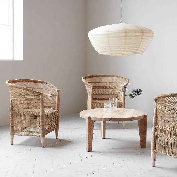 House Doctor - Rika Rattan chair, natural