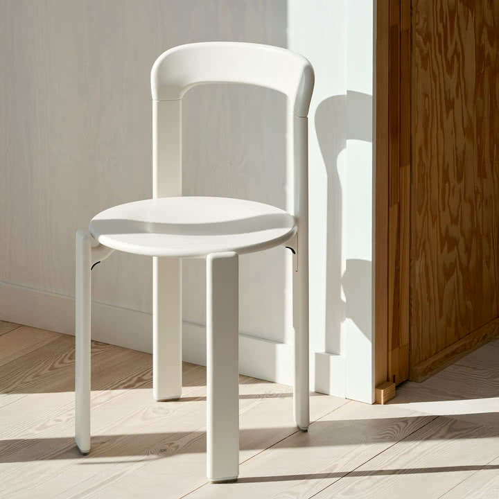 Hay - Rey Chair, cream white (standard glides)