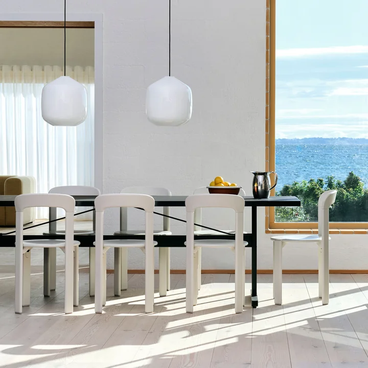 HAY - Rey Chair, cream white (standard glides)