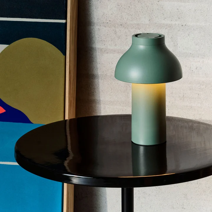 HAY - Pyro side table, Ø 45 cm, black / black