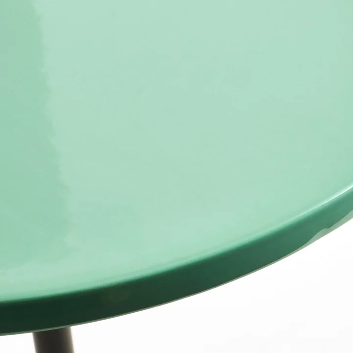 HAY - Pyro side table, Ø 45 cm, black / jade