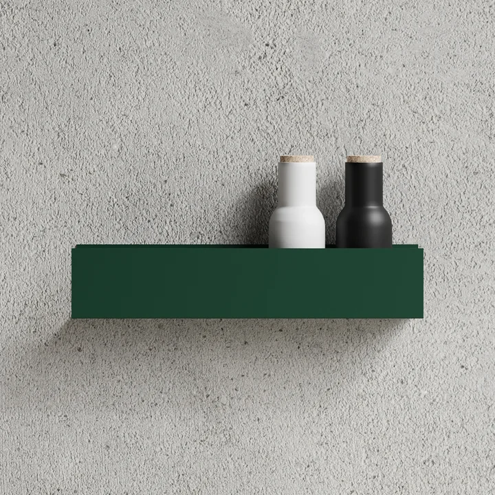 Nichba Design - Wall shelf U40, moss green
