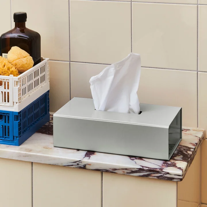 HAY - Color cosmetic tissue box magnetic, grey
