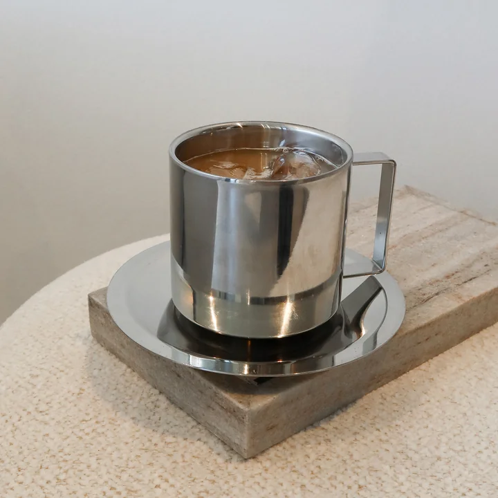 Nichba Design - Americano coffee set, stainless steel