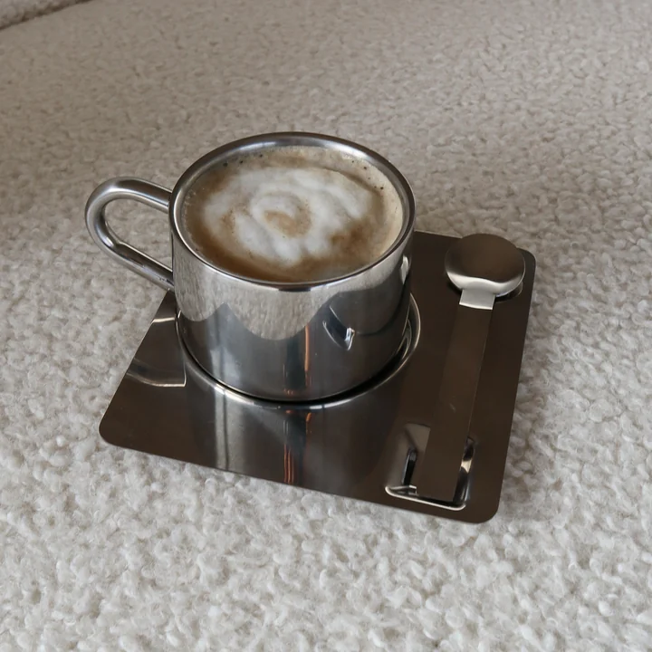 Nichba Design - Coffee set, stainless steel