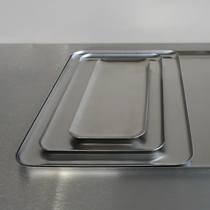 Nichba Design - Serving tray, stainless steel