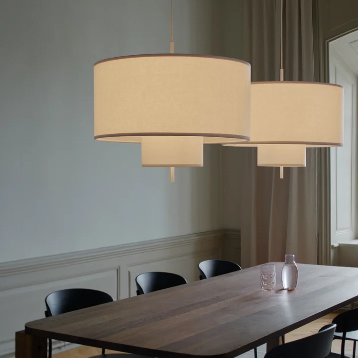New Works - Margin Pendant light Ø 70 cm, white
