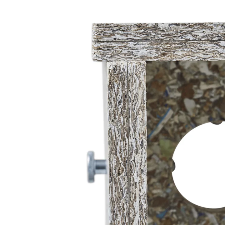 Form & Refine - Remake stool, h 45.5 cm, gray