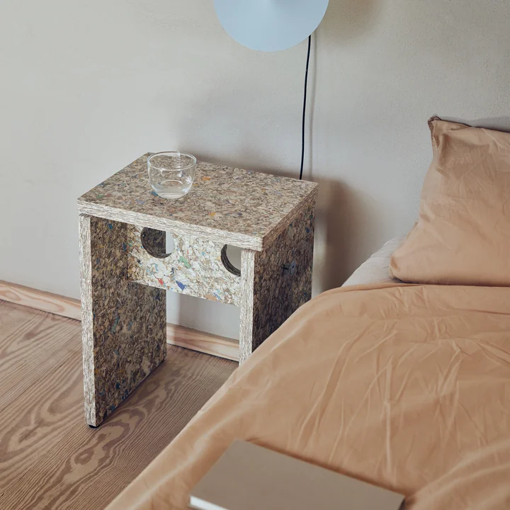 Form & Refine - Remake stool, h 45.5 cm, gray