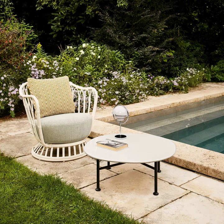 Grace Outdoor Lounge Chair by Gubi