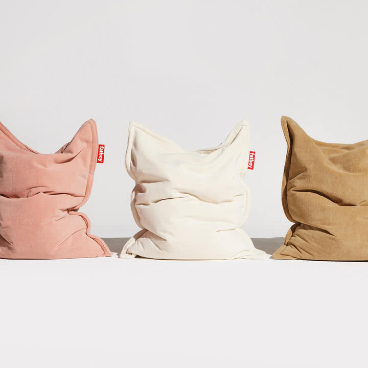 Fatboy - Original Slim Teddy beanbag, off-white